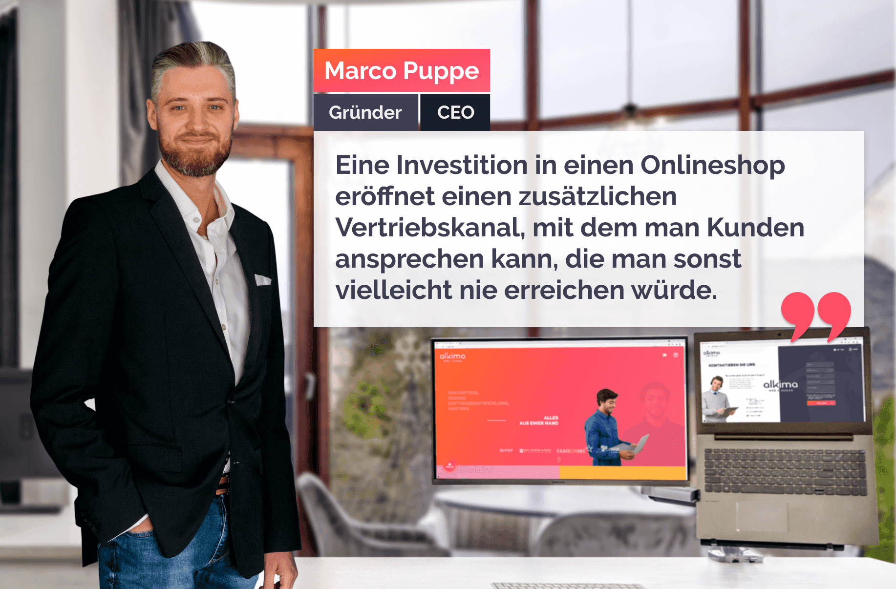 itPortal24 Interview Marco Puppe Zitat