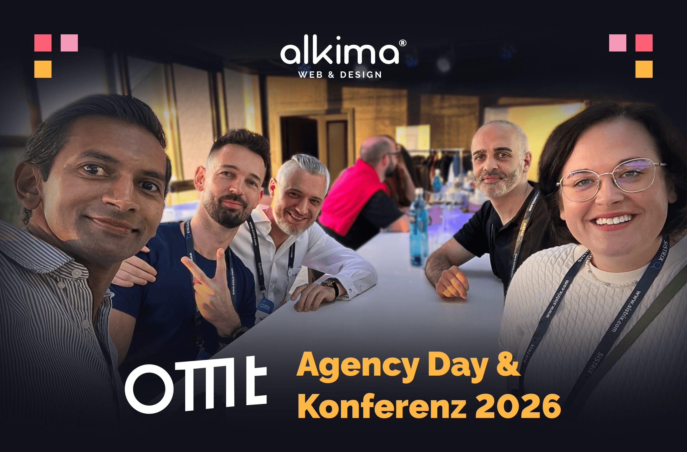alkima WEB & DESIGN ® und atrava Online Marketing ® beim OMT 2026