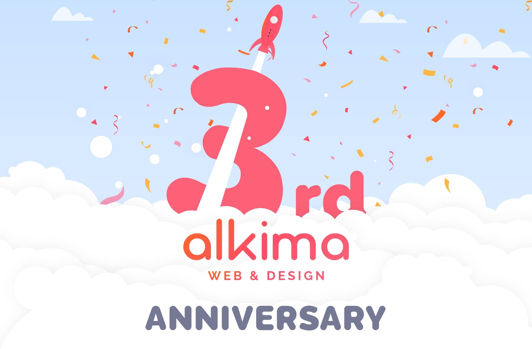 3 Jahre alkima WEB & DESIGN