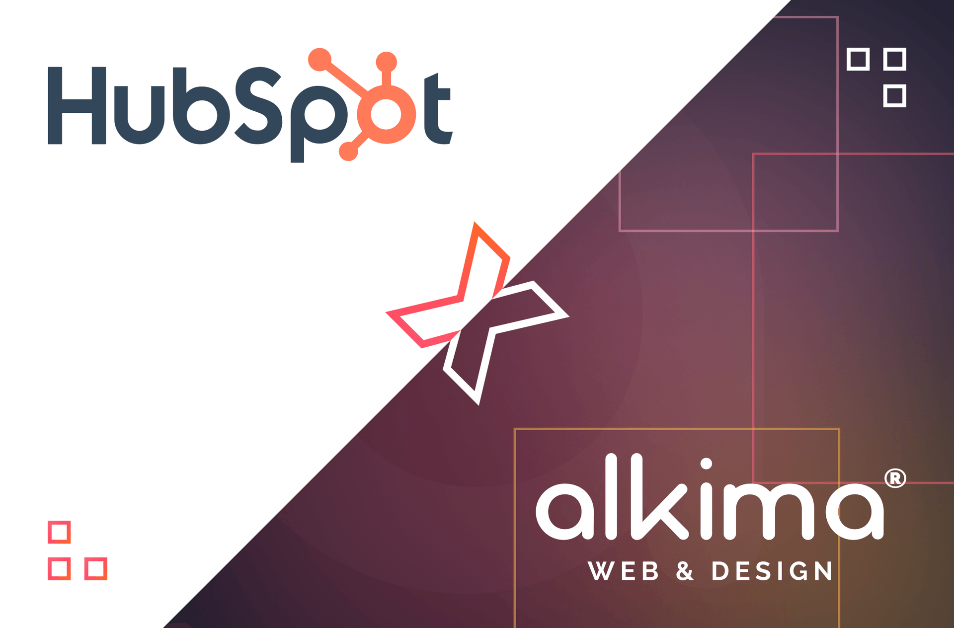 Partnerschaft: alkima WEB & DESIGN ® x HubSpot