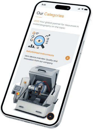 Mobile Ansicht des lecomet.eu Webshops