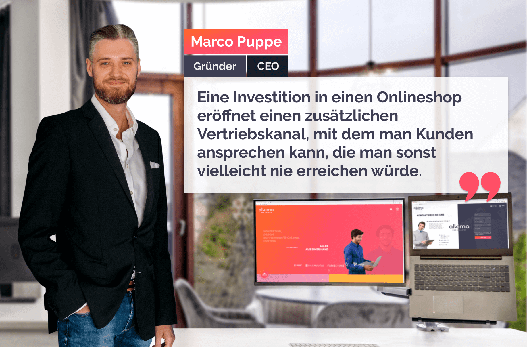 itPortal24 Interview Marco Puppe Zitat