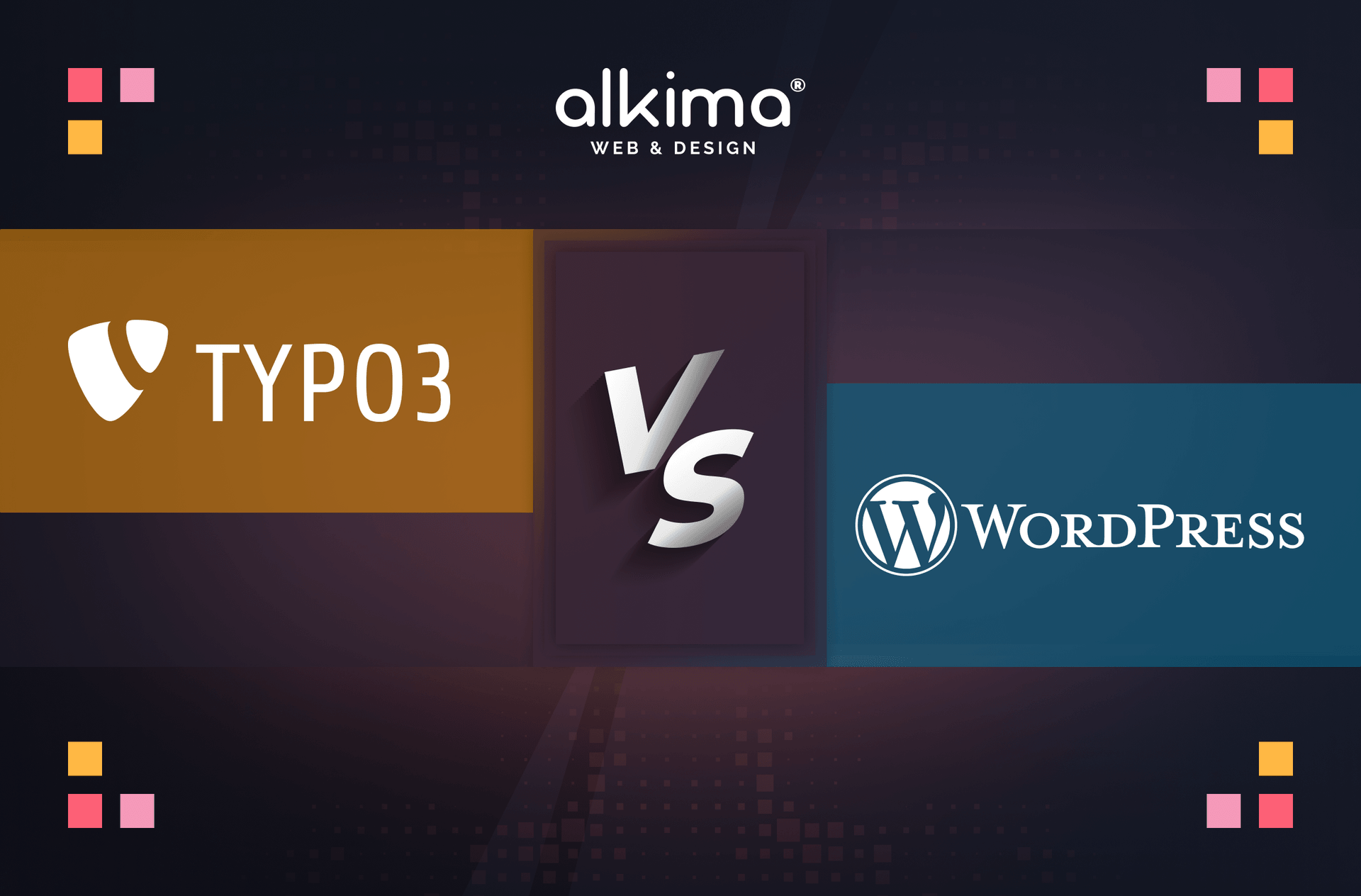 TYPO3 vs. WordPress: Welches CMS ist die richtige Wahl für Ihre Website? (Titelbild)