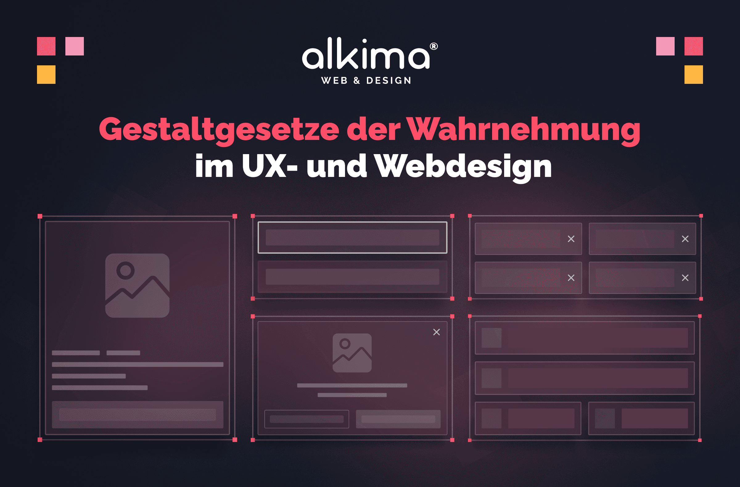 Gestaltgesetze der Wahrnehmung im UX-Design und Webdesign
